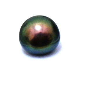 Green and Pink Brown Button Pearl